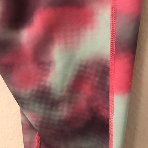 Adidas Pink Tie Dye Leggings - Picture 2 of 5